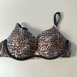 Victoria’s Secret push-up bra leopard print